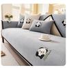 New Chenille Sofa Cushion Fabric Four Seasons Universal Non-Slip Cushion Cute Chinese Style Simple Style Sofa Cover Towel