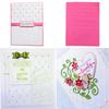 3D Embossing Folders Flower Plastic Material for Handmade Paper Card Photo Album Scrapbooking Stencil Mold Resuable Multipurpose