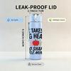 1PC Teacher Inspirational Quote 750ml Color Plastic Sports Water Bottle Leakproof Flip Straw Lid For Sports Office Home Use