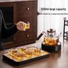 YIHUTEA Glass Teapot & Electric Tea Stove Set