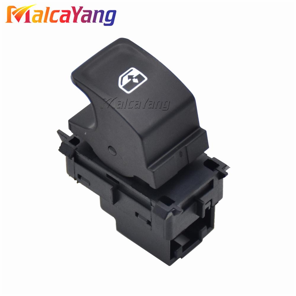 Driver Side Master Power Window Switch 5G0959858E for VW Campmob Cafter Golf Mk 7 Multivan Skoda Kamiq Scala White LED Backlight Single Switch