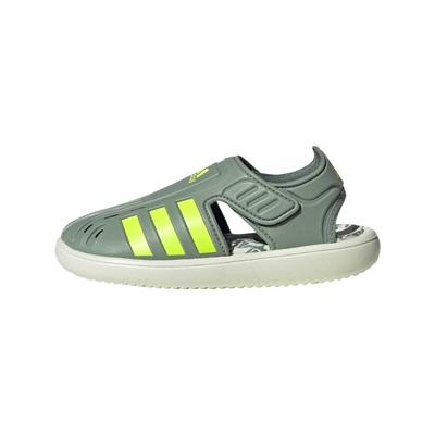 Water Sandal Low Top Children's Sandals Dusty Green/Bright Lemon/Ivy Green Children Aged 3 7 Years Old JH9502