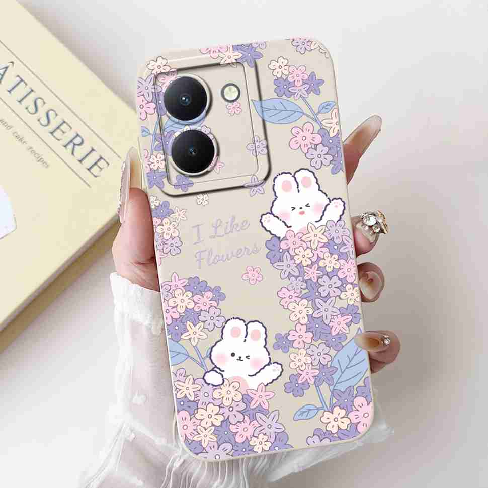 For Vivo Y36 4G Case V2247 Fashion Painted Cover Silicone Casing For Vivo Y 36 Y36 vivoY36 Soft ShockProof Fundas Coque