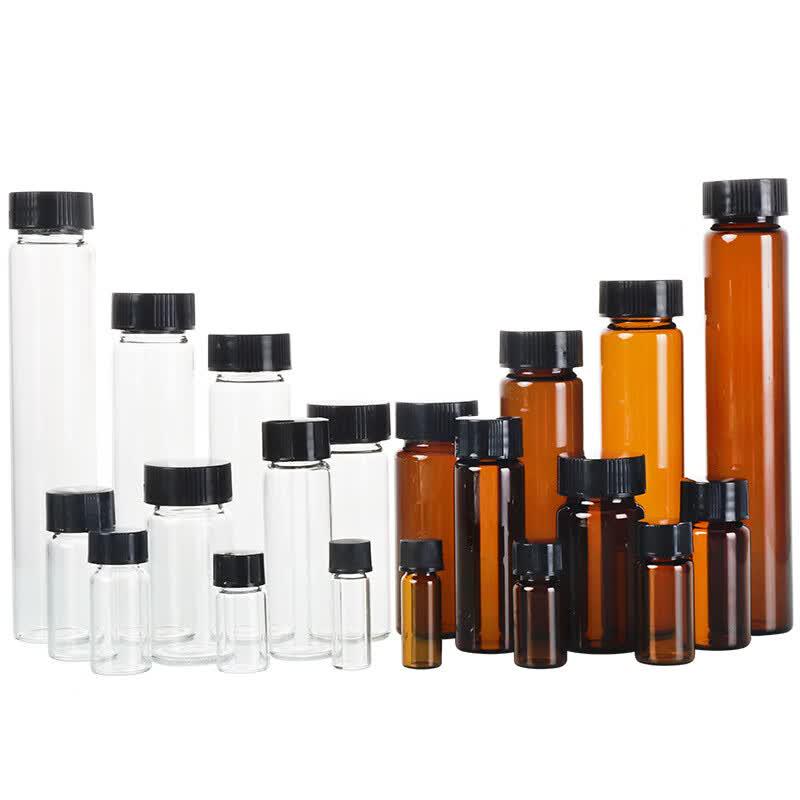 Juyuan Transparent Glass Sample Bottle