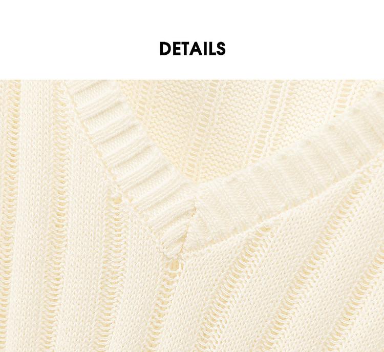 Women's Spring Pit Stripe Design Pullover and Base Top with Long Sleeved Knitted Sweater and Collar