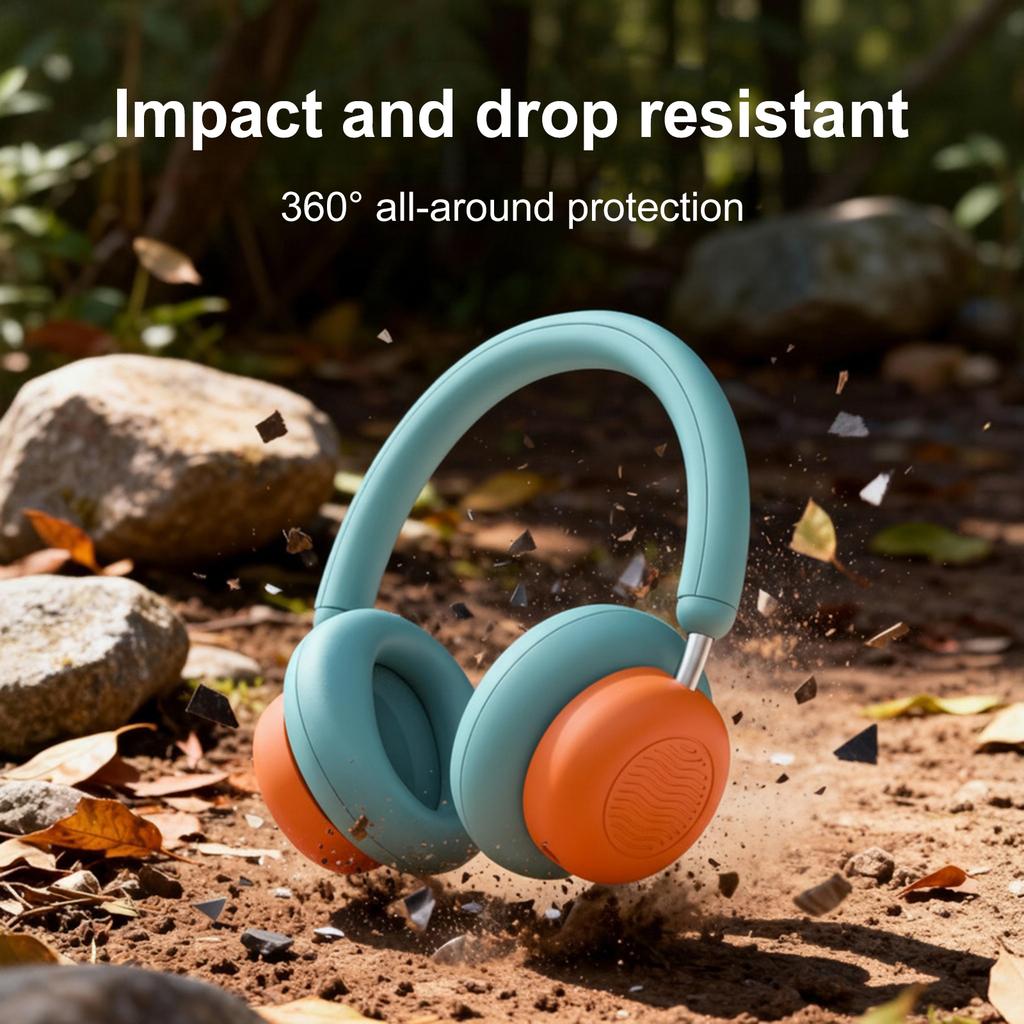 Soft Silicone Headphones Ear Pads Compatible for CMF by Nothing Headphone Pro Skin Friendly Ear Pad Cover Sweatproof Dust-Proof