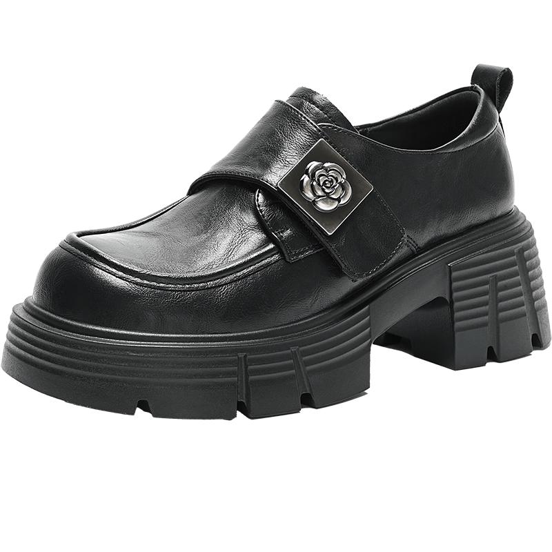 ZHR Women s Height-Increasing Platform Loafers KN230 37