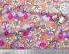 Soimoi Japan Crepe Satin Fabric Leaves & Plumeria Flower Decor Fabric Printed Metre 42 Inch