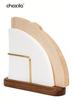 1pc Coffee Filter Paper Holder Filter Paper Rack, Walnut Wooden Filter Paper Stand, Pour Over Coffee Filter Paper Storage