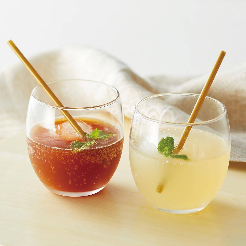 Dolce duo Rocks Glasses (3-Piece Set), 310ml, Tumbler, Wine Glass, Spritzer Glass, Made in Japan (Gift Wrapped), Birthday Gift, DAM-292