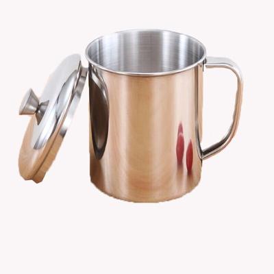 Homeglen 304 Stainless Steel Mug with Lid and Handle