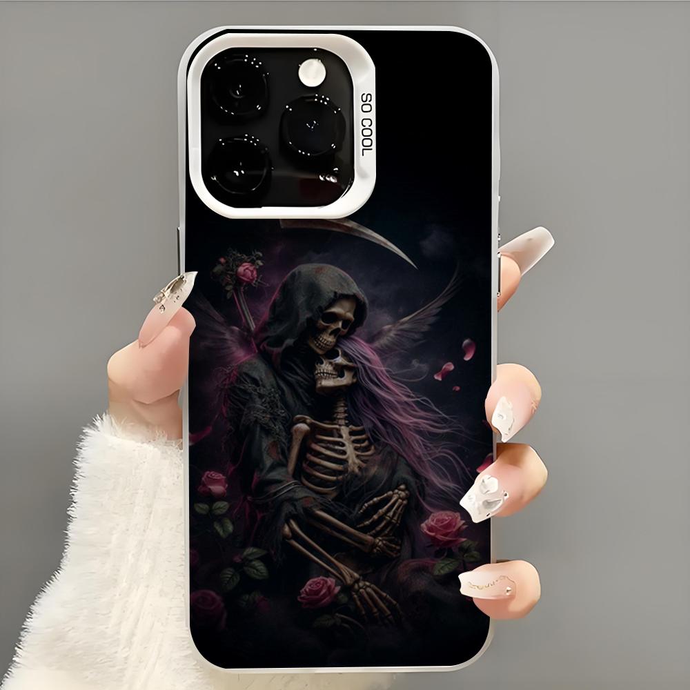 Santa Muerte Phone Case Phone Case For iPhone 14 16 15 11 12 13 Pro Max Mini Plus Shockproof Cover