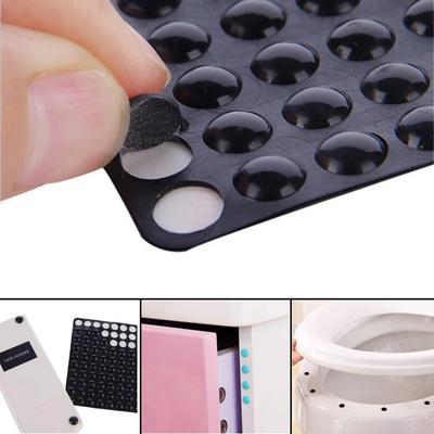 Self Adhesive Rubber Damper Cabinet Bumpers Furniture Pad Cushion Protective Door Stopper Silicone Feet Pad Wall Stickers