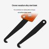 Tile Seam Grouting & Cleaning Tool - Hook, Slotting, and Construction Knife