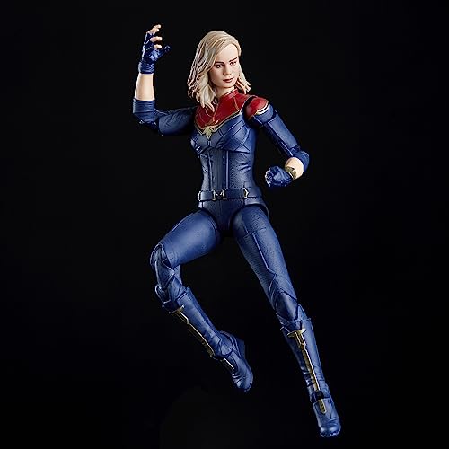 Hasbro Marvel Legends Series Captain Marvel, Marvel's 6-inch (15 cm) Action Figure, Ages 4 and Up, F3680, Authentic