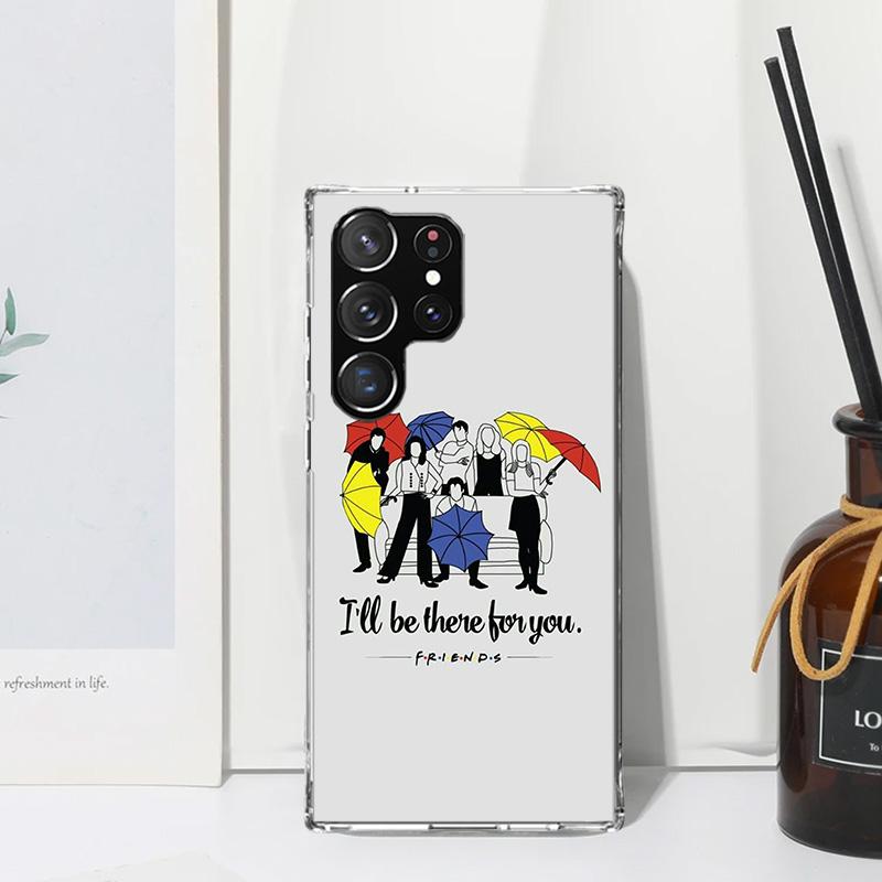 Friends Tv Show Funny Family Phone Case For Samsung Galaxy S26 S25 Edge S24 FE S23 S22 Ultra S21 Plus S20 + Art Fundas Back Cove