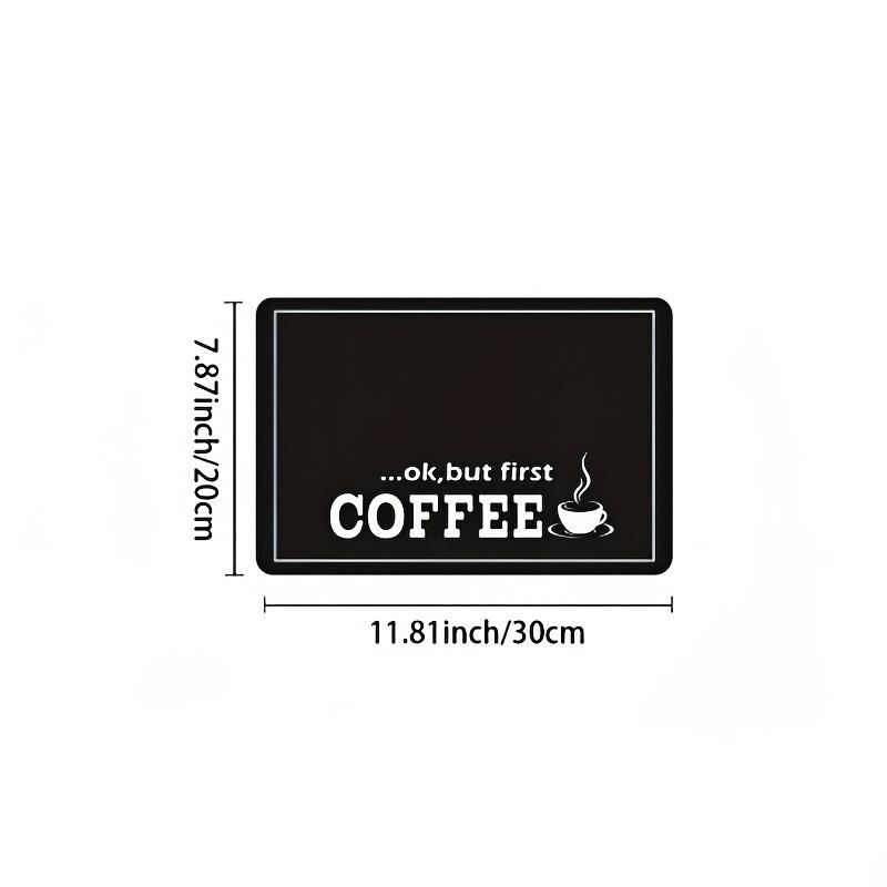 Tappetino per Macchina da Caffè Tappetino Assorbente per Macchina da Caffè Tappetino Drenante per Piano Cucina