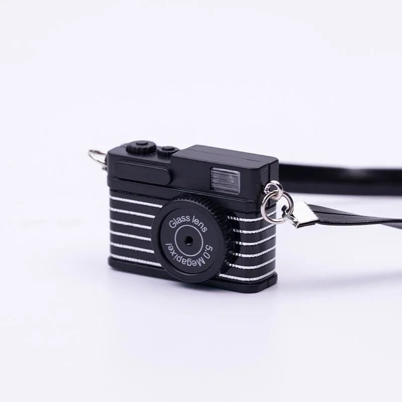 New Creative Mini Glow Baby With DSLR Camera Keychain With Flash Sound Effects Gift Toy Bag Accessories Kids Boy Gift Keychain