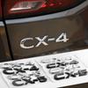 1pc Car 3D ABS CX-4 CX-5 Emblem Trunk Letters Logo Badge Sticker Accessories For mazda 3 5 Atenza Axela 323 Demio Atenza MS CX-9 h2
