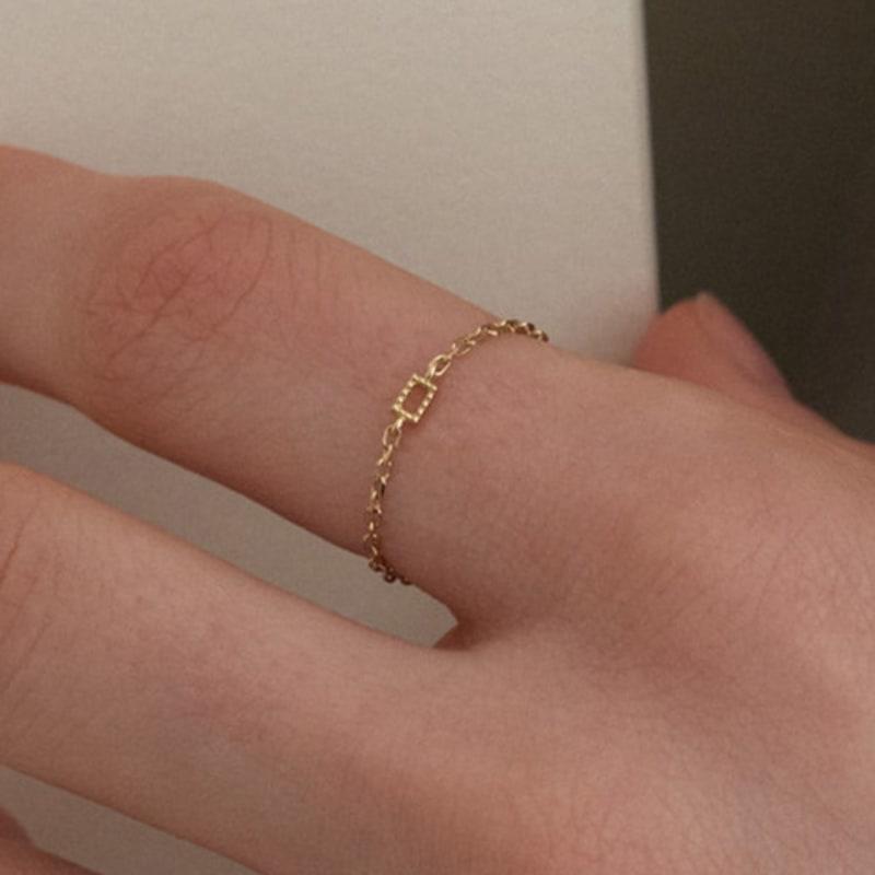 

byweekend [Mamre]14k Rina ring Yellow Gold