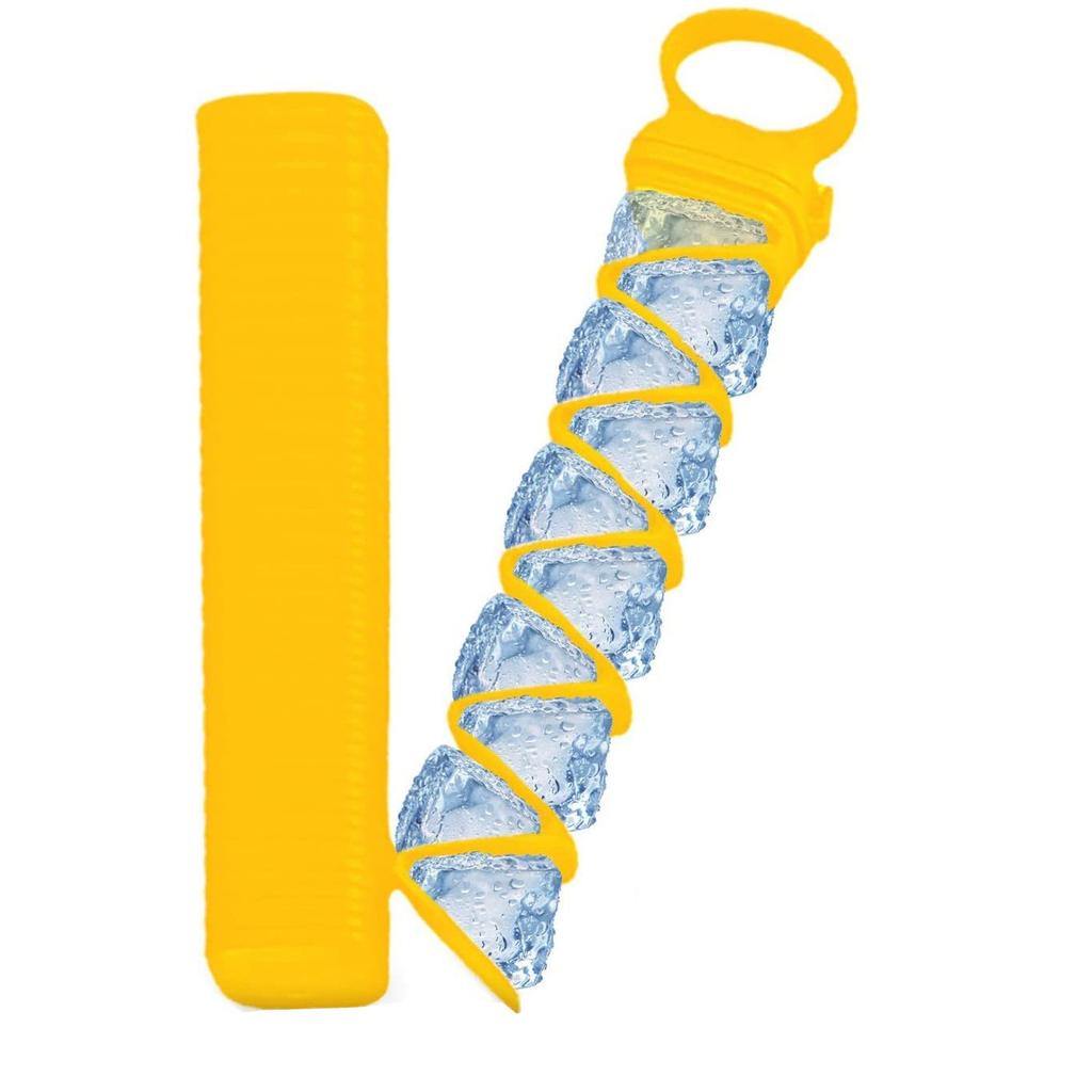 Ruční výsuvný zásobník na led ve tvaru mašle, potravinářský plastový výrobník ledu Přenosný box na led