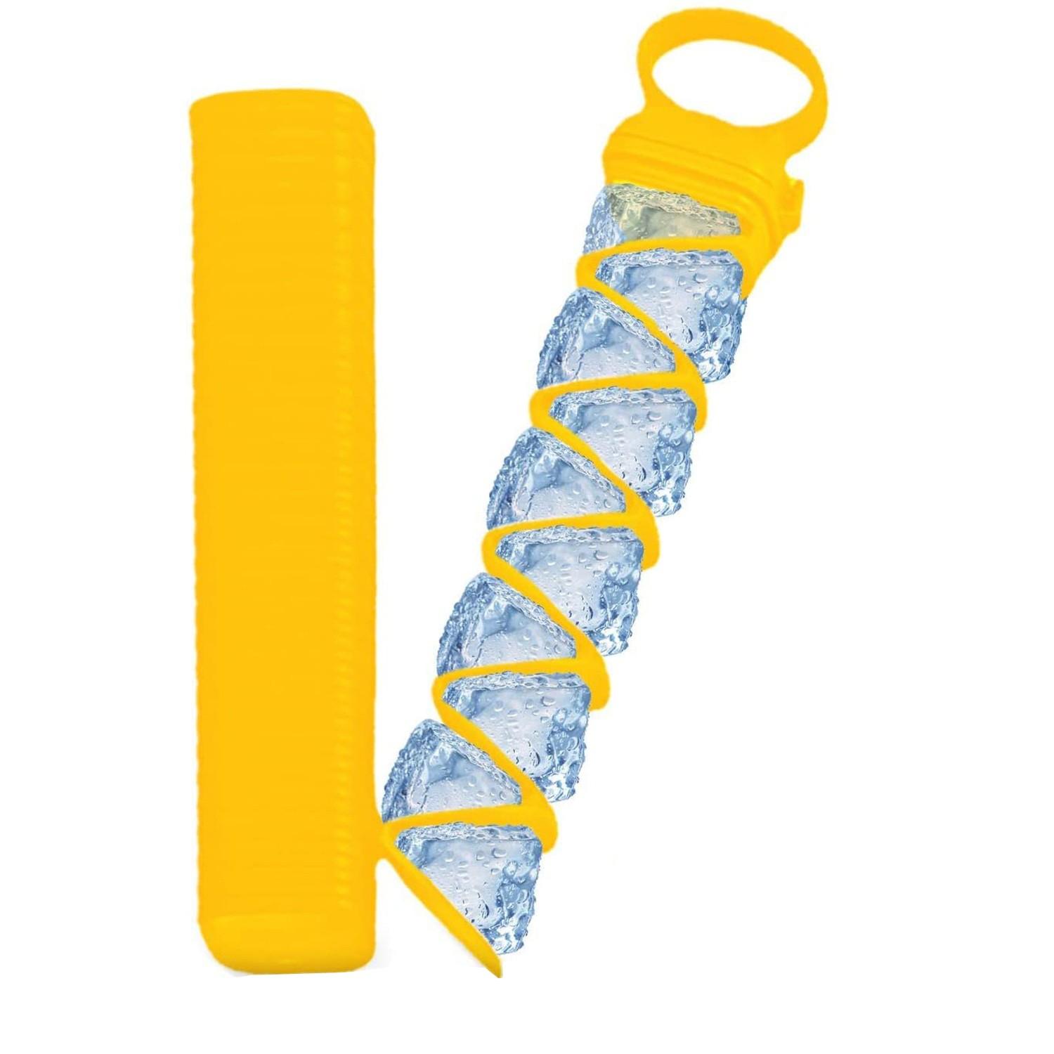 

Ручной креативный выдвижной лоток для льда в форме лука, пищевой пластиковый ледогенератор, портативный ящик для льда, ледяное эскимо, ледяное мороженое, сделай сам, снежная полоса