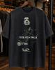 Μπλουζάκι Nine Inch Nails, T-shirt με Γραφικό Trent Reznor Αλυσίδες, Βαμβακερό T-shirt Χειροποίητο Ξεφτισμένο Εποχής Downward Spiral Βιομηχανική Μουσική