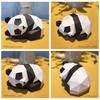ORIGAMIPLANET 3D Origami Papercraft Kit Panda Tuan Fun DIY 3D Panda Paper Art Model for Teens Easy Handmade Animal Figurine Sculpture Gift Set for