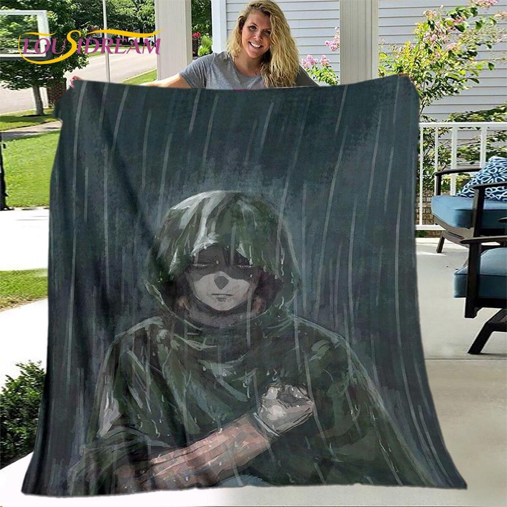 Anime Cartoon Demon Slayer Blanket, Flannel Blanket Throw Blanket, Sherpa Ζεστή Παιδική κουβέρτα για Κρεβάτια Υπνοδωματίου στο Σαλόνι