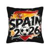 Decorative Pillow Covers Spain Football Product Home Pillow Case Cover Drop Shipping Multi Size