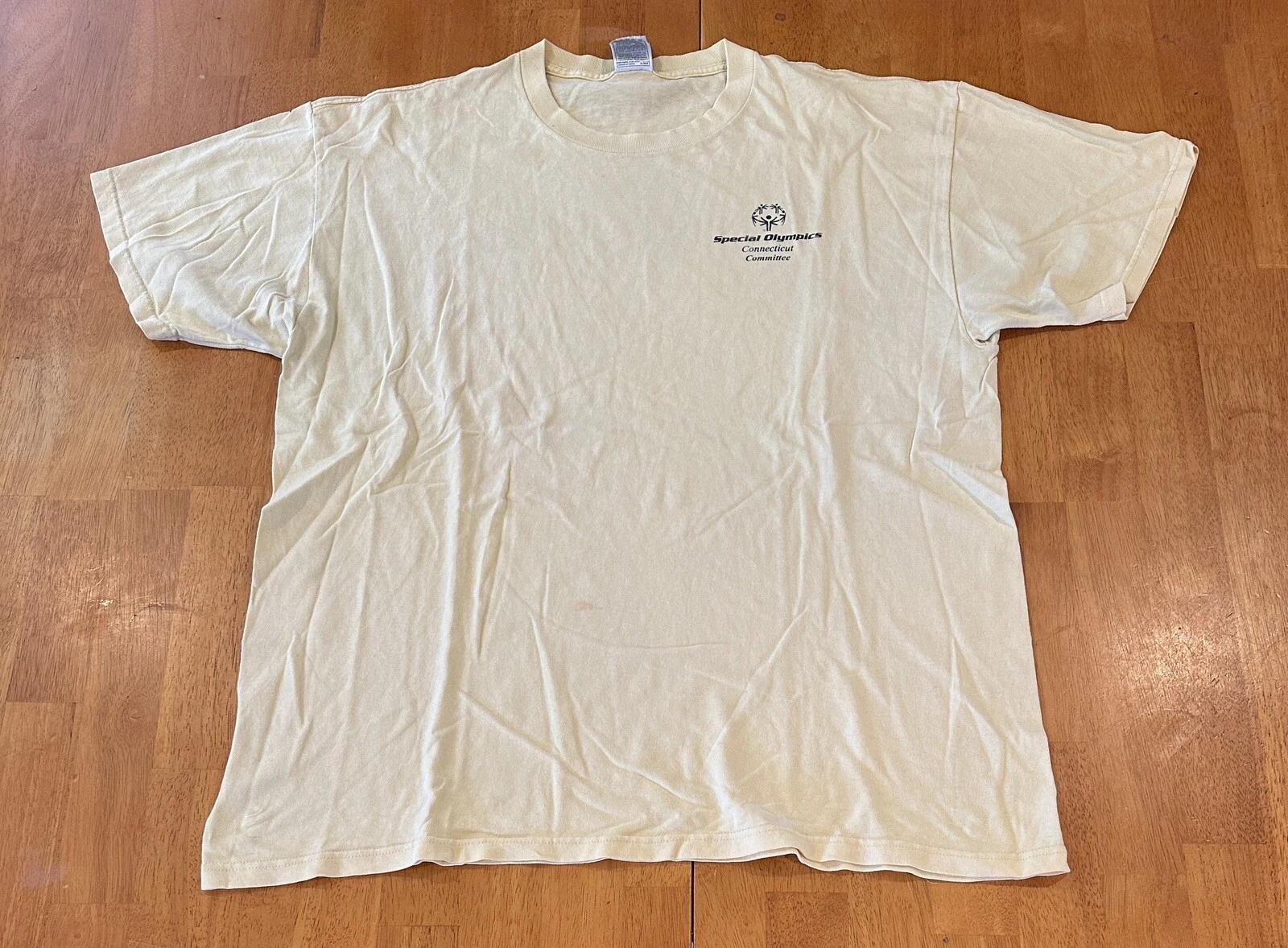 Vintage 2005 Special Olympics Connecticut Committee T Shirt XL Summer Games 3XL