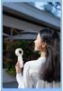 Rechargeable Portable Mini Handheld & Stand Fan with Digital Display - Outdoor High-Speed Essential