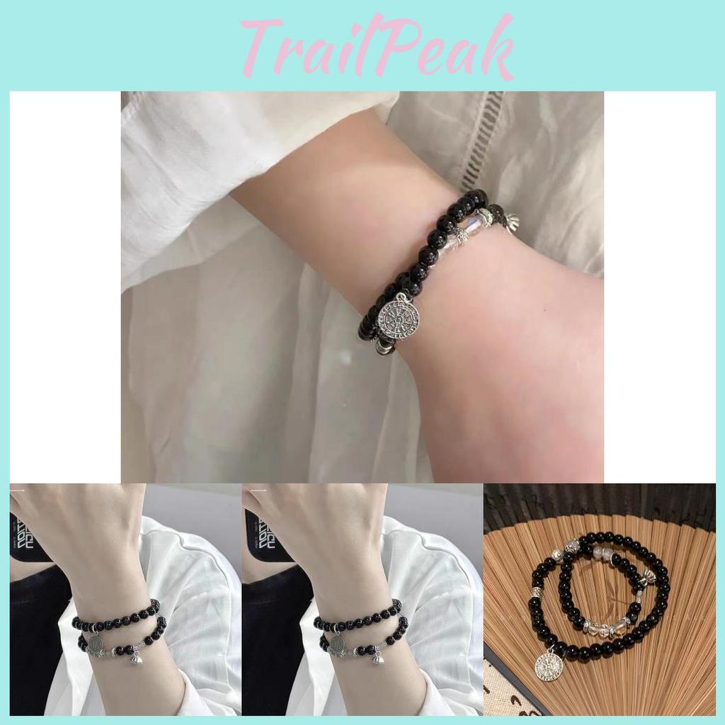 Elegant Alloy Bracelet Retro Geometric Design For Men And Women 2024 Summer