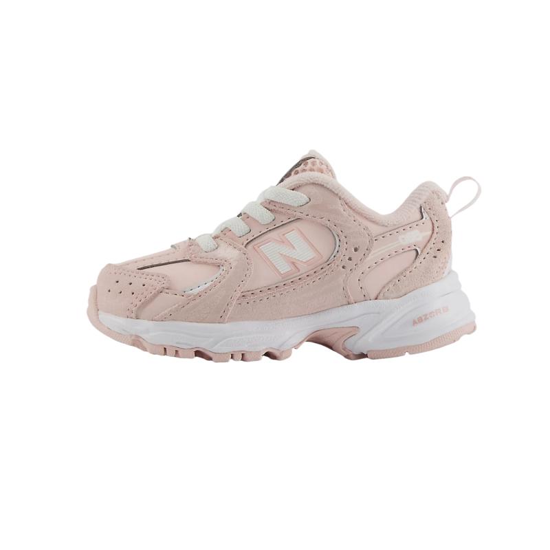 New Balance Nb 530 Casual Comfortable Sports Low Top Walking Shoes Baby Shoes Pink White IZ530KF