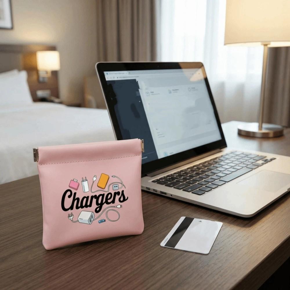 Dust-proof Charger Storage Bag Durable Makeup Lipstick Bag Portable Small Item Bag  Home
