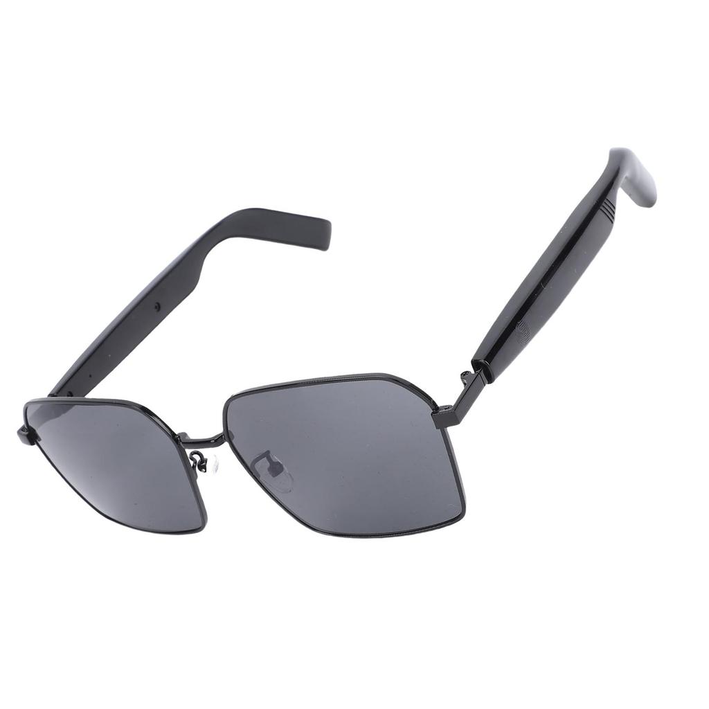 AI Translation Glasses Bluetooth 5.4 100 Languages Real Time Smart Translator Polarized Sunglasses with Mic and Speaker