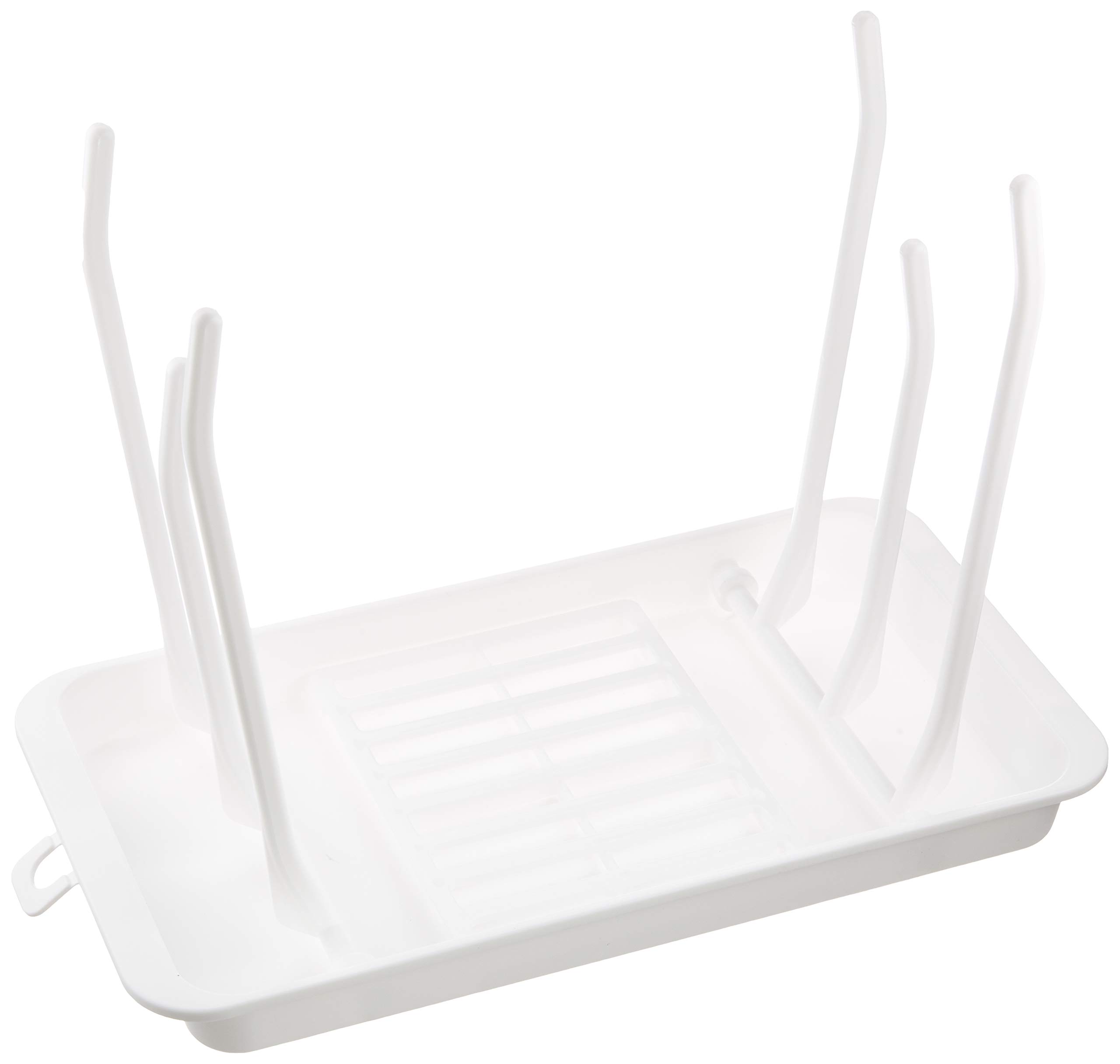 

Pearl Metal Drainer Stand Compact Made in Japan Plastic Blanc Kitchen HB-3674