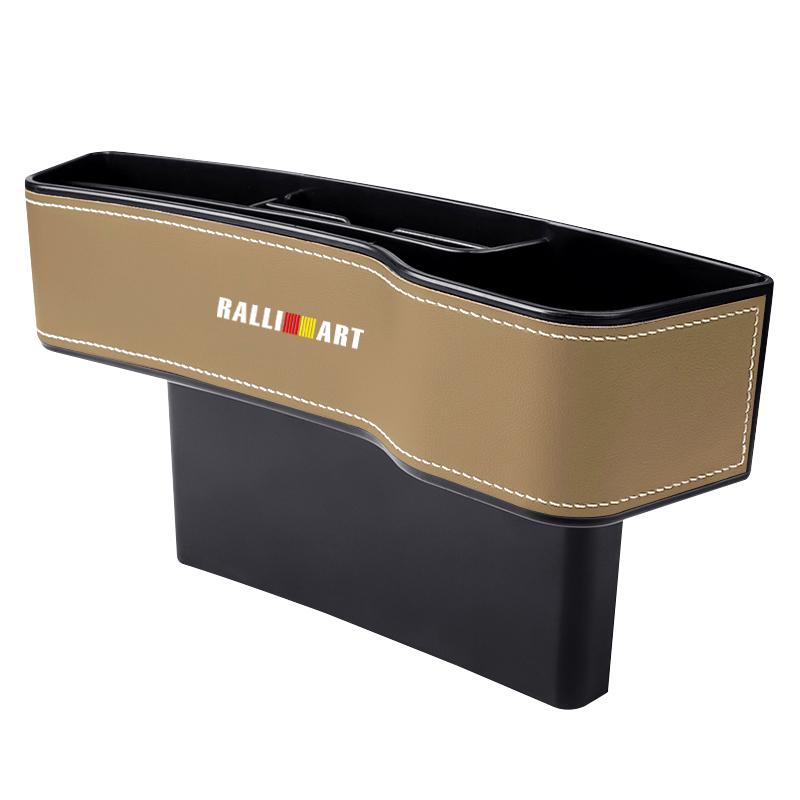 cyzghp1 Car Seat Organizer Gap Slit Filler Holder Seat Crevice Storage Box For Mitsubishi Asx Lancer L200 Pajero Attrage Xpander Mirage