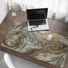 Podkładka Na Biurko Pod Mysz Klawiaturę I Laptopa Marmurowe Wiry 120X60 Cm