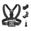 1 PC With Chest With Fixed Bracket Sports Camera Mobile Phone Camera Black Bracket Accessories Adjustable Mobile Phone Holder