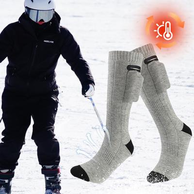 Beheizte Socken 3 Modi Winter Thermosocken Waschbar Outdoor Skifahren Fußwärmer für Männer und Frauen