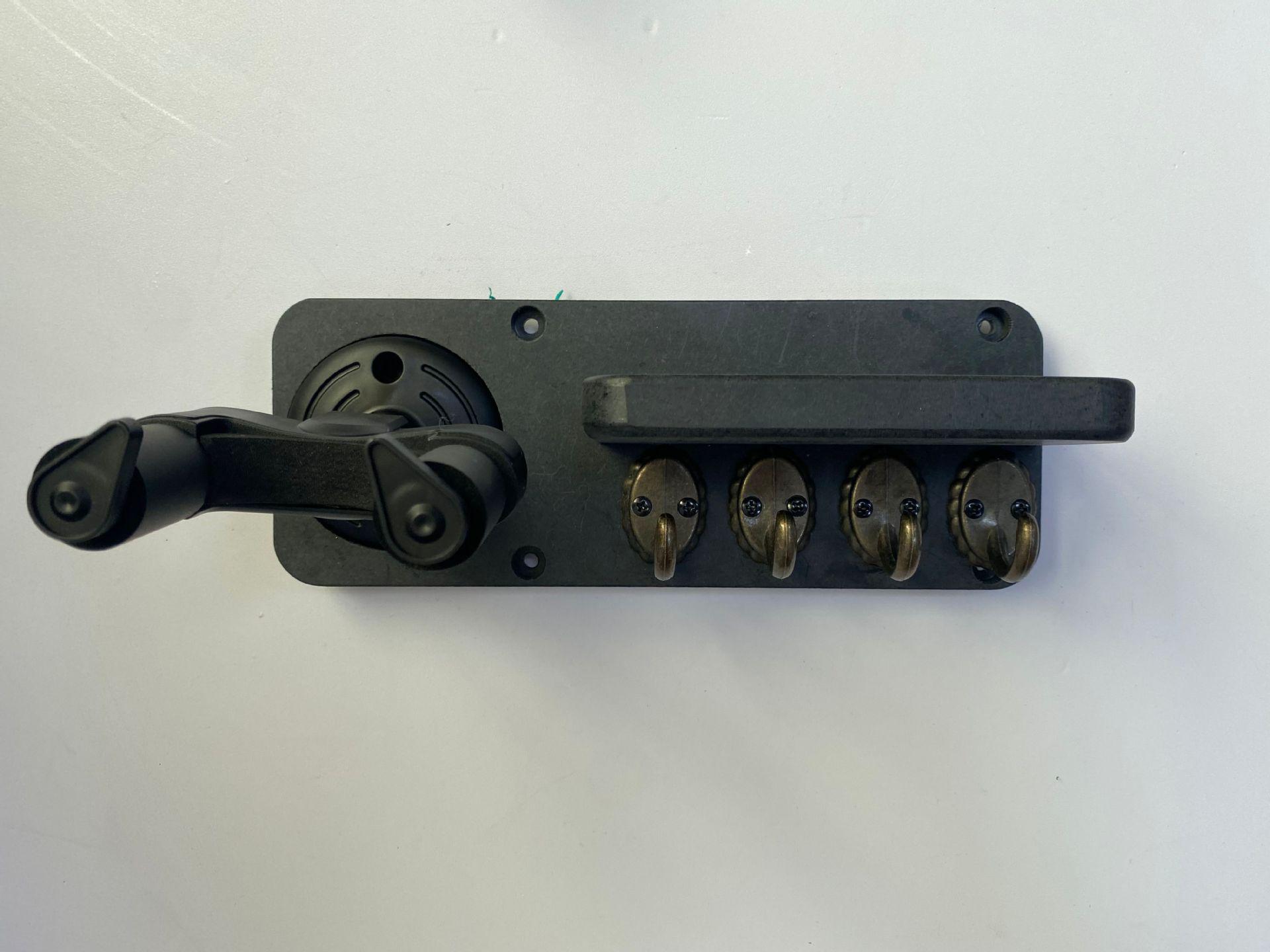 

Multi-functional Guitar Wall Hanger: Rubber Storage Rack for Folk, Electric, Bass, and Violin Small Hook Hanger