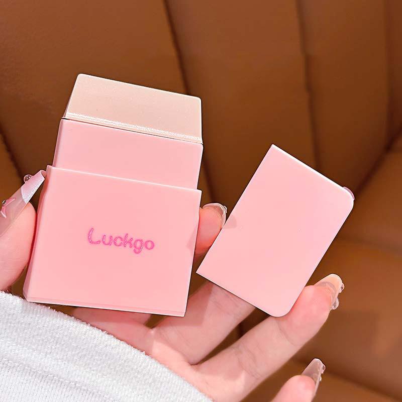 Přenosný silikonový štětec na make-up rovnoměrně nanáší pudr bez šmouh podkladová báze plochá hlava make-up pro obličej kosmetické nástroje snadno čistit