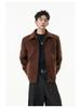 ACE Niche Men's Trendy Suede Lapel Casual Workwear Jacket HJ5823