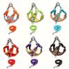 Reflective Dog Harness Vest with Leash - Anti-Escape and Comfortable Pet Chest Strap for Safe and Enjoyable Walks