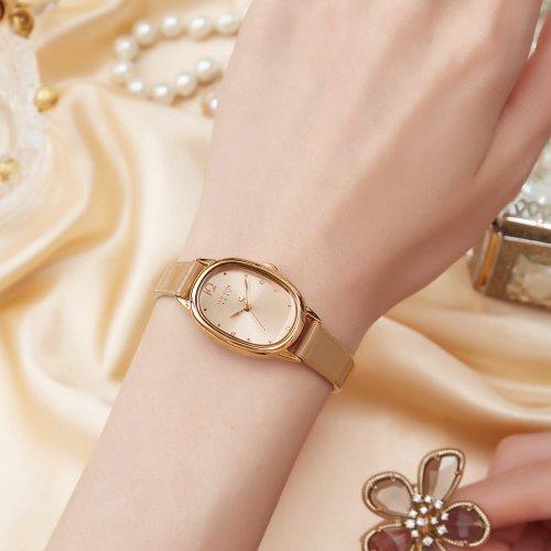 [JULIUS] JULIUS Women s Leather Band Wristwatch JA-1318 A