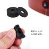 BRIIKPP Silicone Guitar Strap Preventer for and Other Set of 8 Locks, Anti-Drop Guitar, Bass, Instruments, (Black)