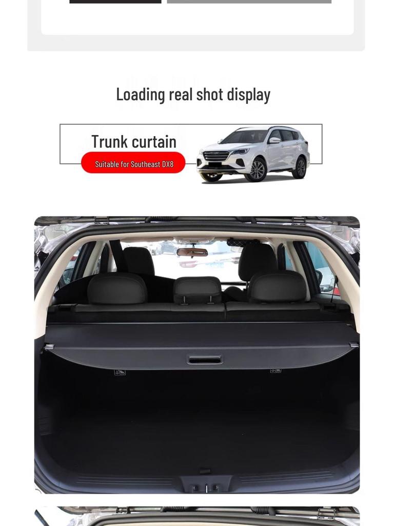 Acoperiș portbagaj retractabil DX8plus pentru compartimentul spate