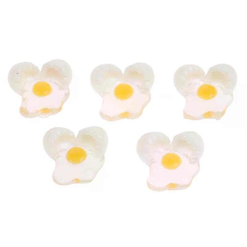 5pc DIY Toys Dollhouse Miniature 1:12 Egg Accessories Model Kitchen Mini Broken High Quality Durable Material Easy To Use