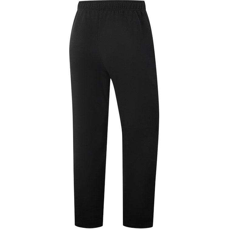 Li Ning Esportes Calças Casuais Simples Versáteis Confortáveis de Cor Sólida com Pernas Retas Largas Masculino bottoms AKLVA37-2